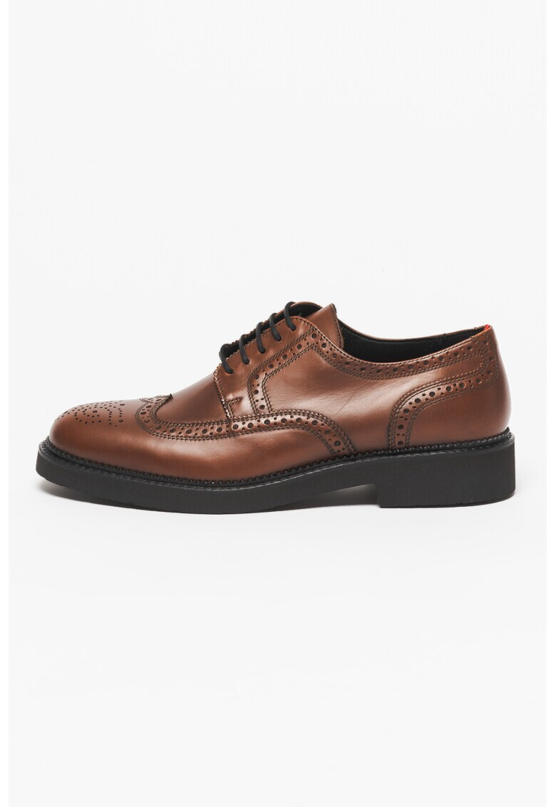 HUGO Кожени обувки Luxity Derby Brogue - Pepit.bg