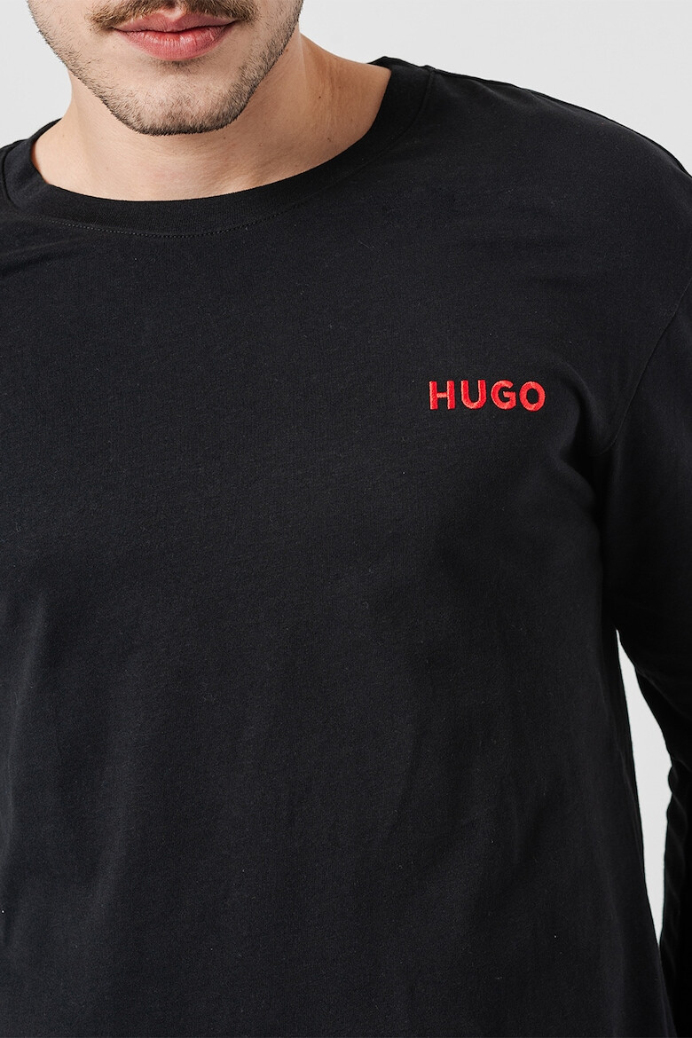 HUGO Памучна пижама с принт - Pepit.bg