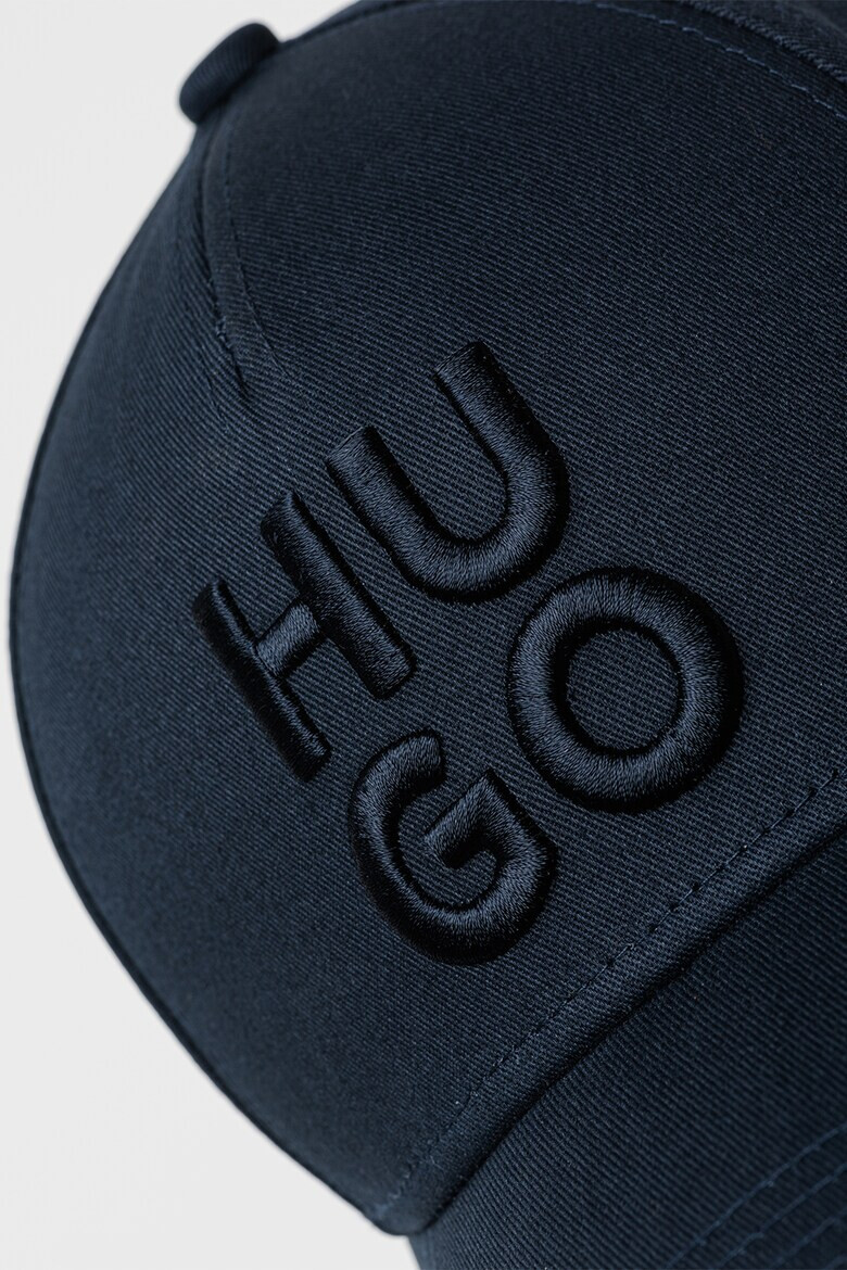 HUGO Памучна шапка с лого - Pepit.bg