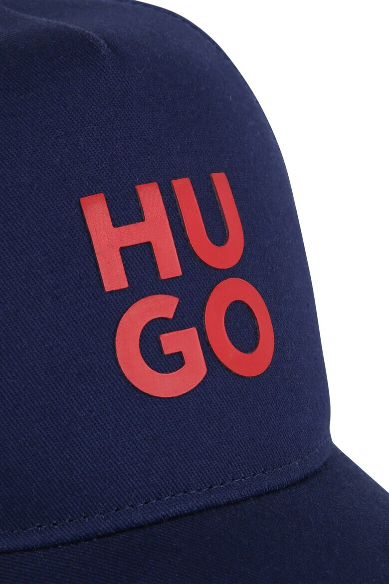 HUGO Памучна шапка с лого - Pepit.bg