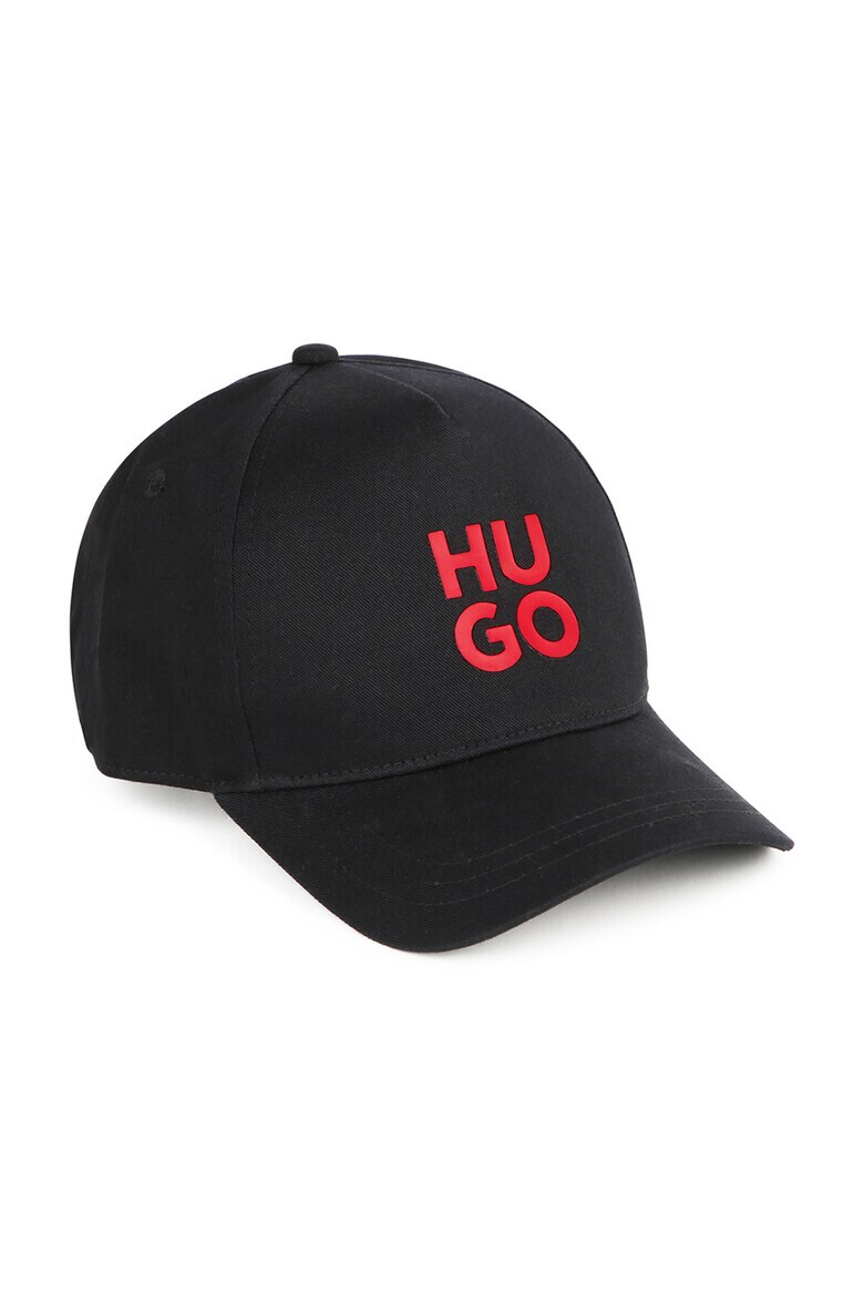 HUGO Памучна шапка с лого - Pepit.bg