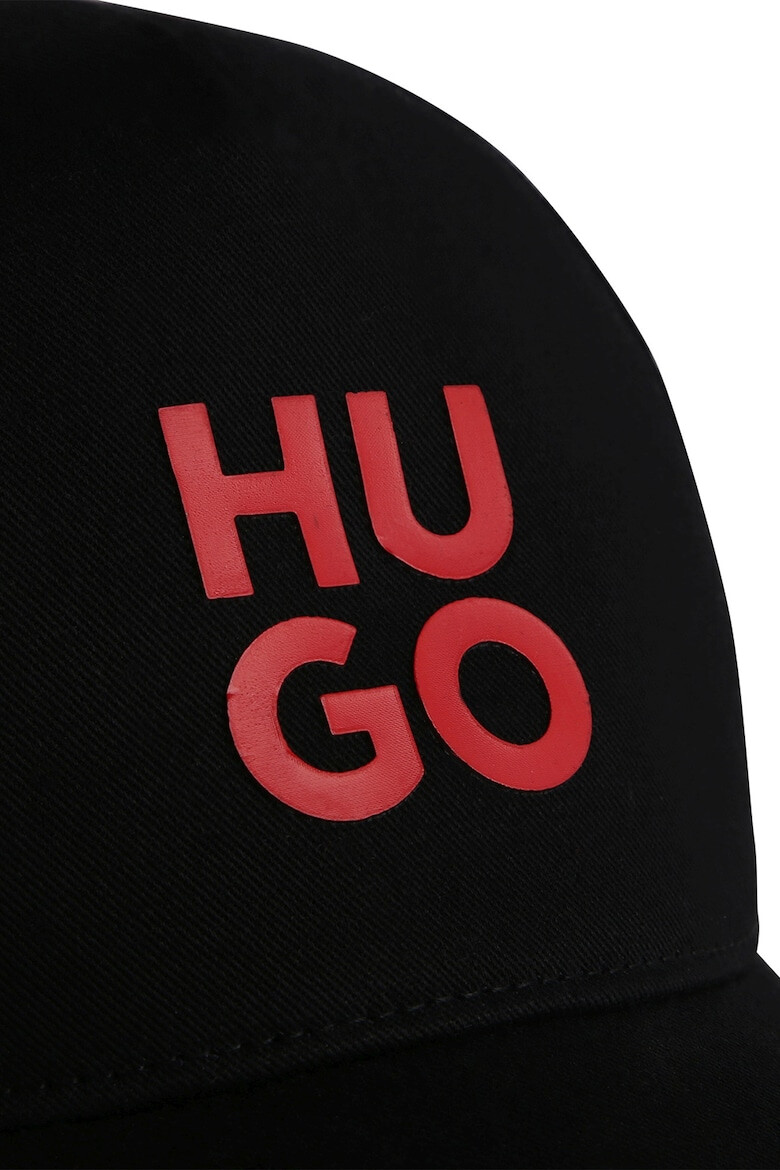 HUGO Памучна шапка с лого - Pepit.bg