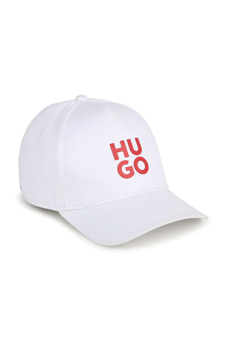 HUGO Памучна шапка с лого - Pepit.bg