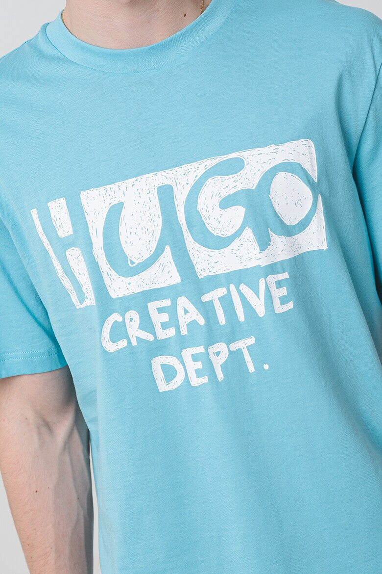 HUGO Памучна тениска Nugocrea - Pepit.bg