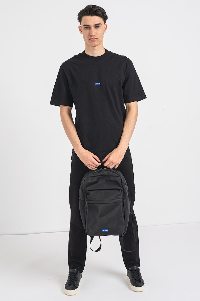 HUGO Памучна тениска с лого - Pepit.bg