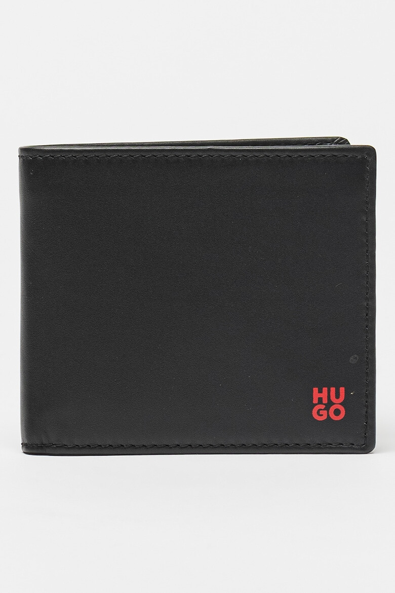 HUGO Портфейл Tibby - Черен - Pepit.bg