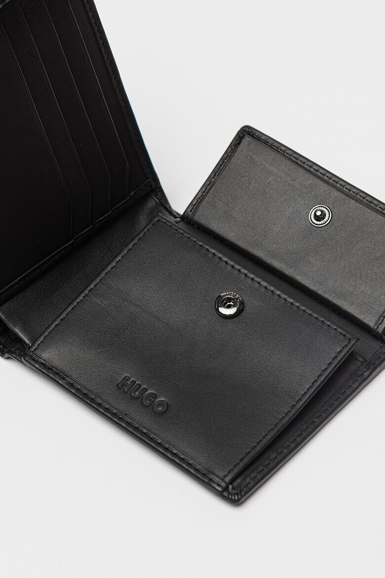 HUGO Портфейл Tibby - Черен - Pepit.bg