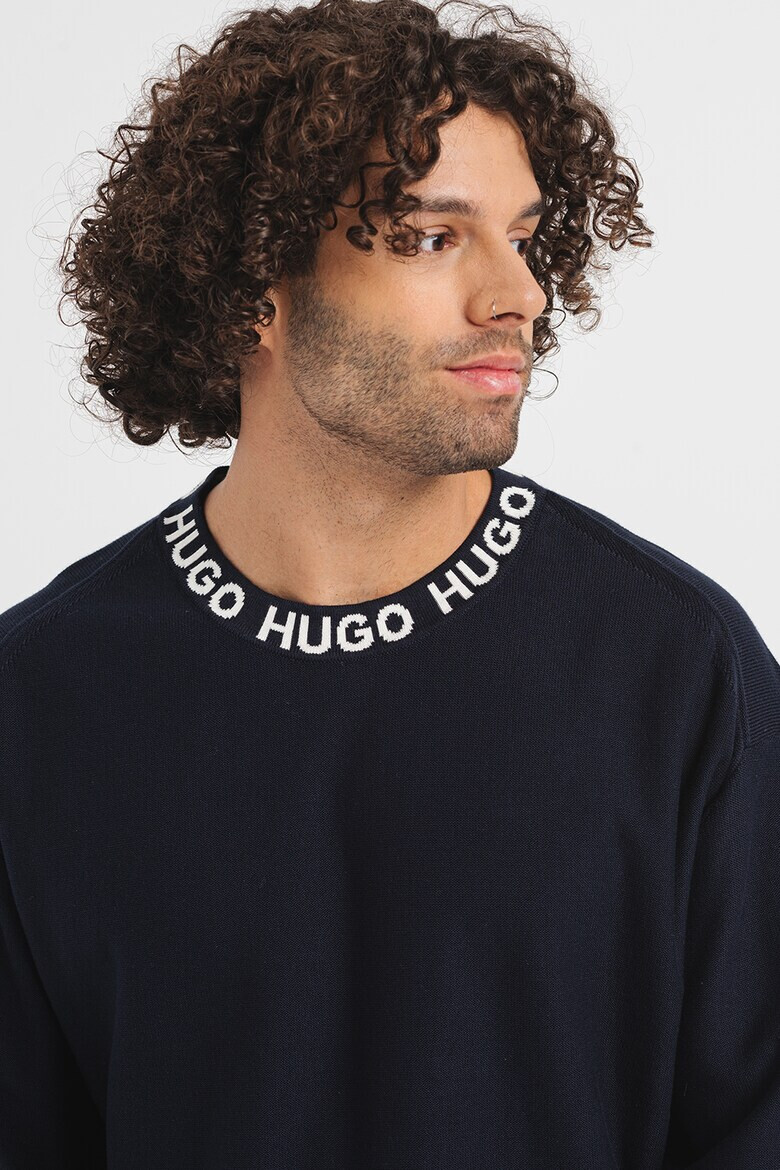 HUGO Пуловер Smarlo с лого - Pepit.bg