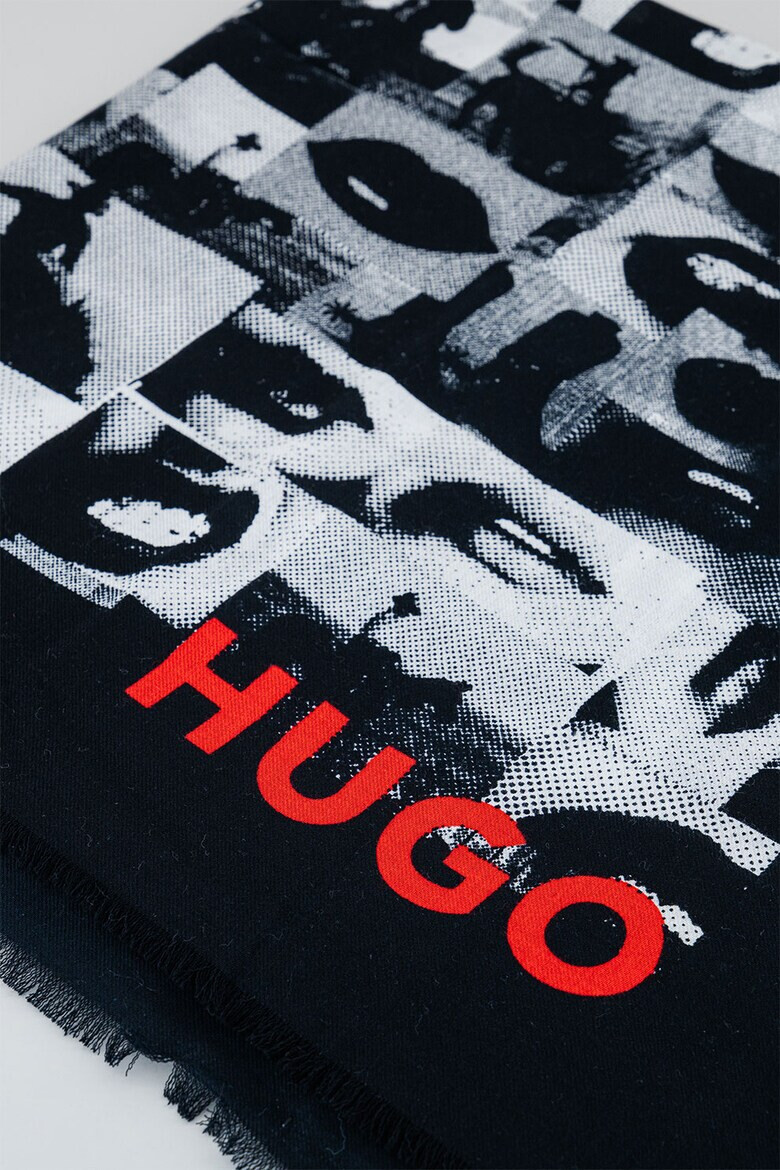 HUGO Шал Aliyah с принт - Pepit.bg