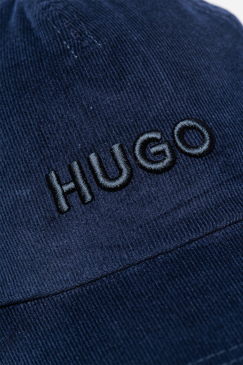 HUGO Шапка Jude с бродирано лого - Pepit.bg