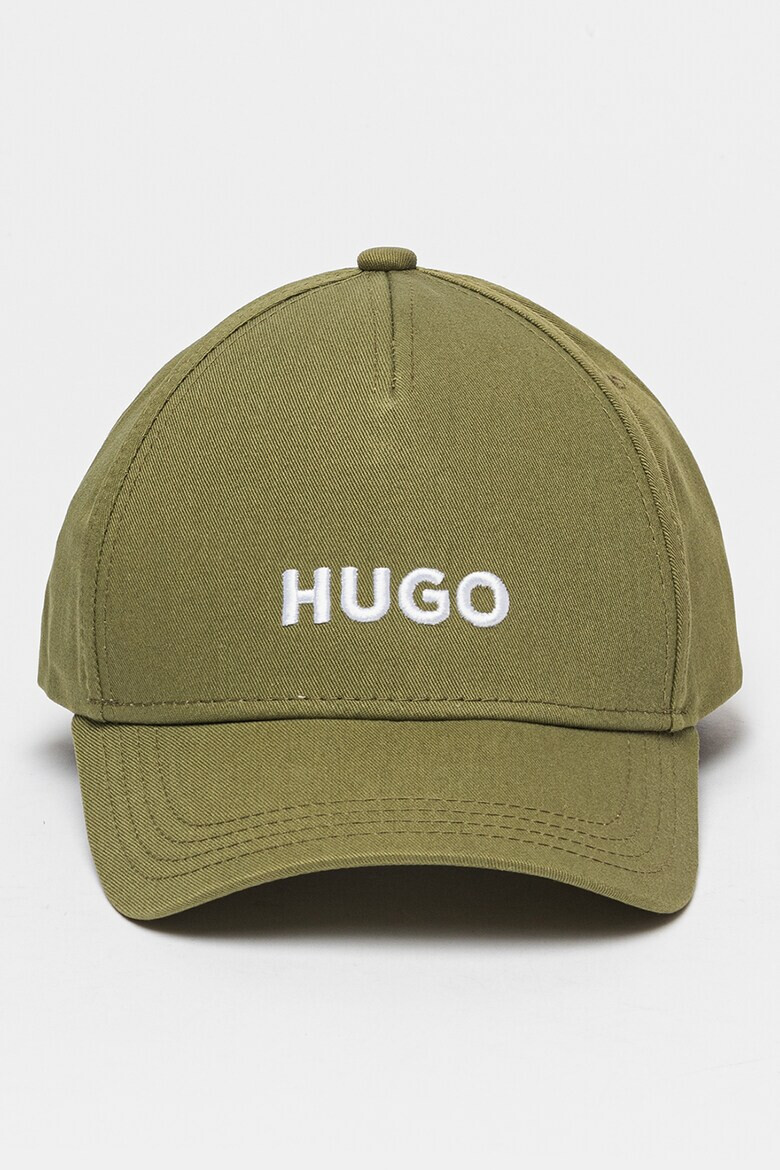 HUGO Памучна шапка Jude с капса - Pepit.bg