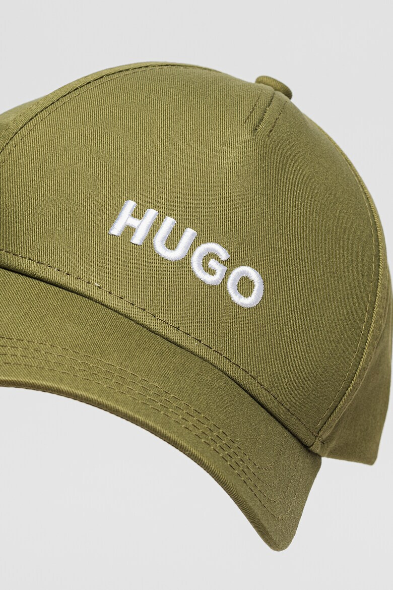 HUGO Памучна шапка Jude с капса - Pepit.bg
