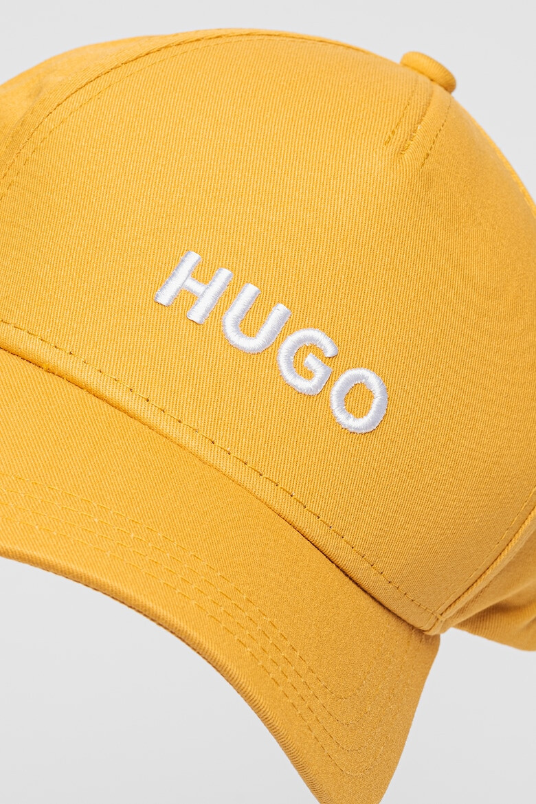 HUGO Памучна шапка Jude с капса - Pepit.bg