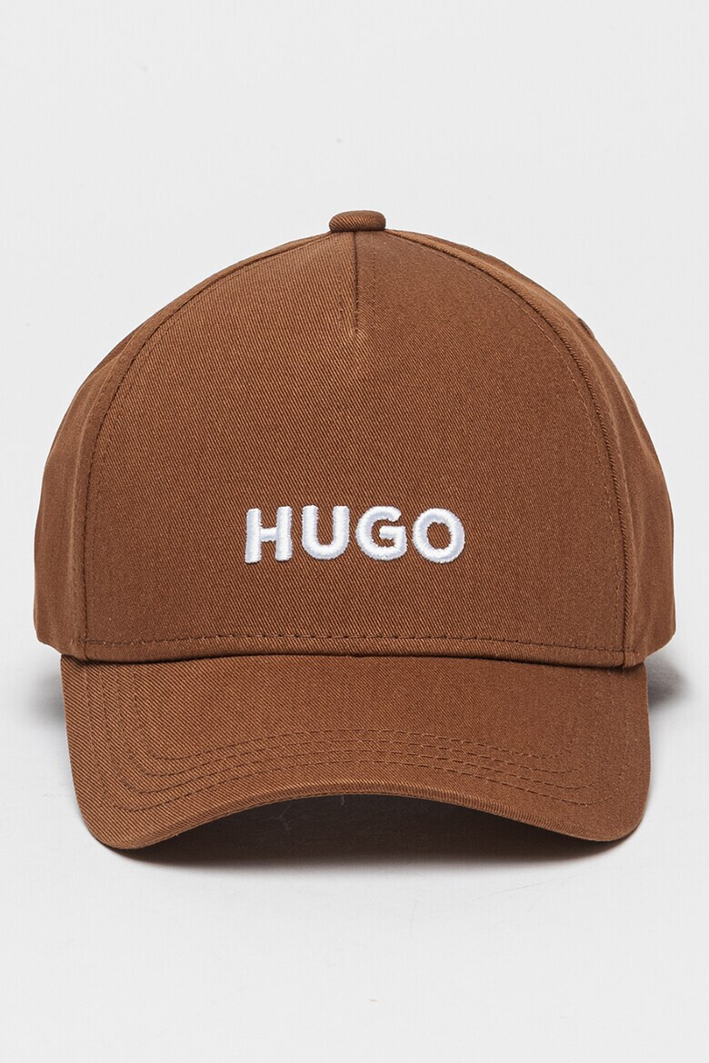 HUGO Памучна шапка Jude с капса - Pepit.bg
