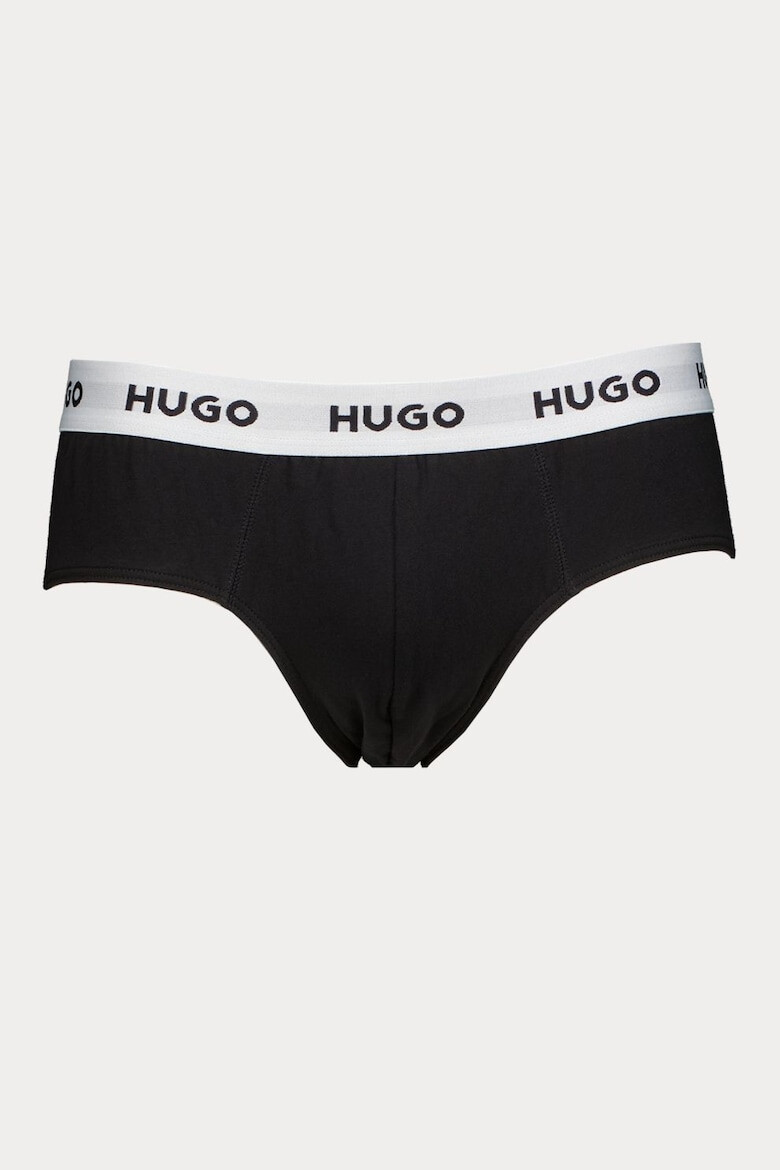 HUGO Слипове с лого - 3 чифта - Pepit.bg