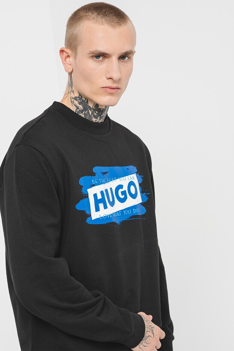 HUGO Суитшърт Nabluey с лого - Pepit.bg