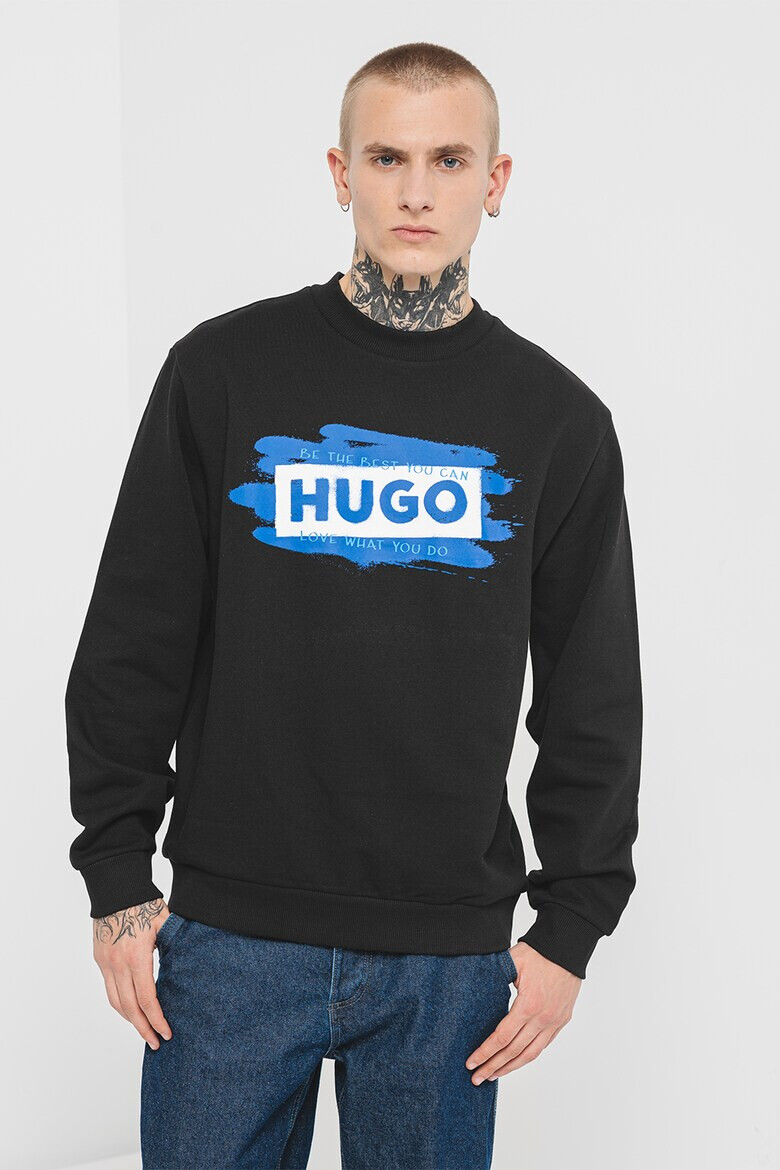 HUGO Суитшърт Nabluey с лого - Pepit.bg