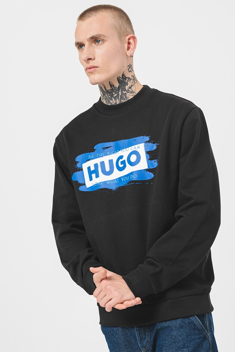 HUGO Суитшърт Nabluey с лого - Pepit.bg