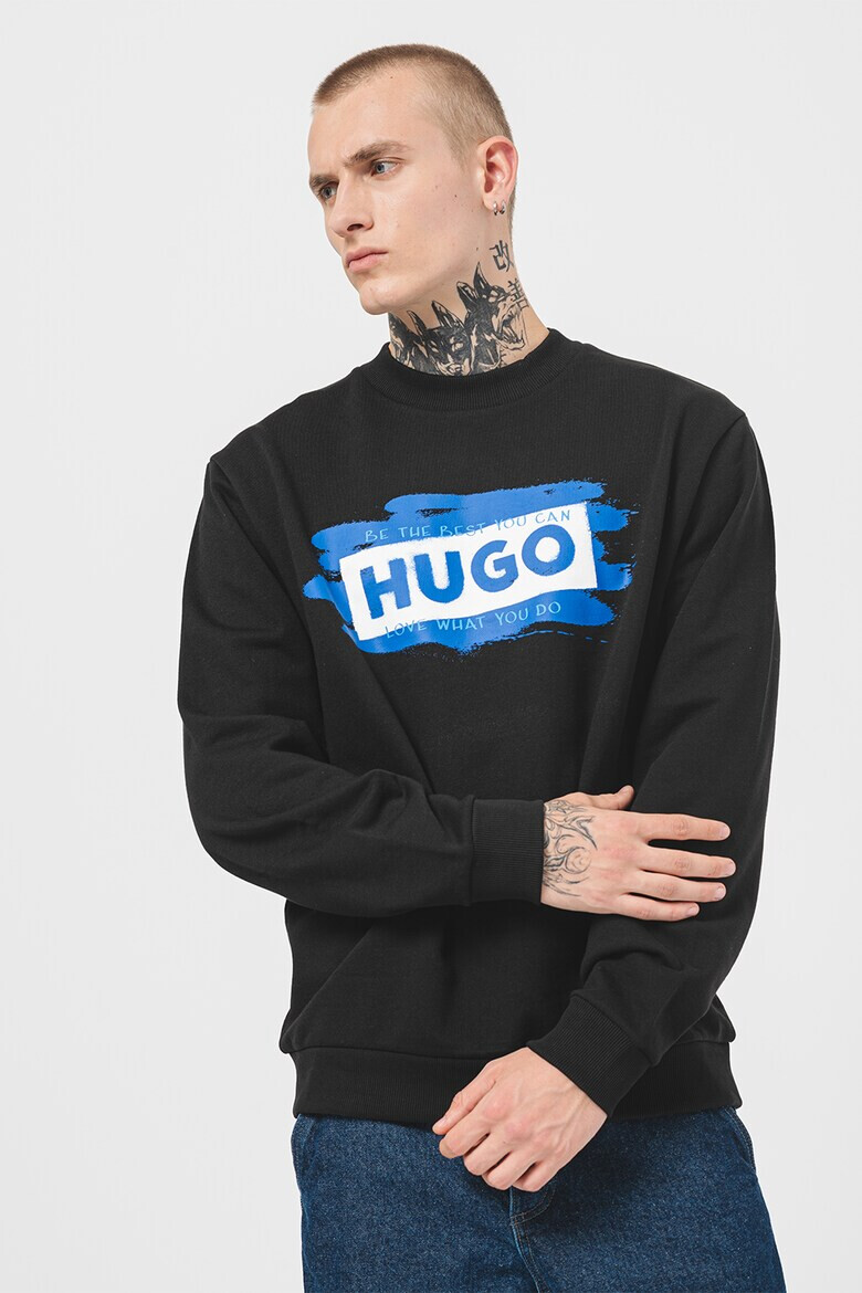 HUGO Суитшърт Nabluey с лого - Pepit.bg