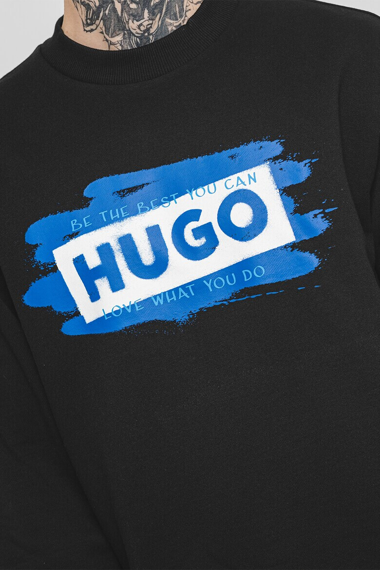HUGO Суитшърт Nabluey с лого - Pepit.bg