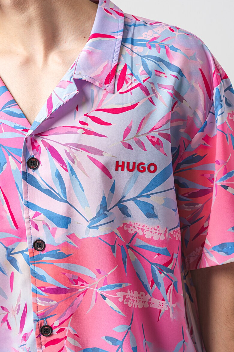 HUGO Свободна риза с шарка - Pepit.bg