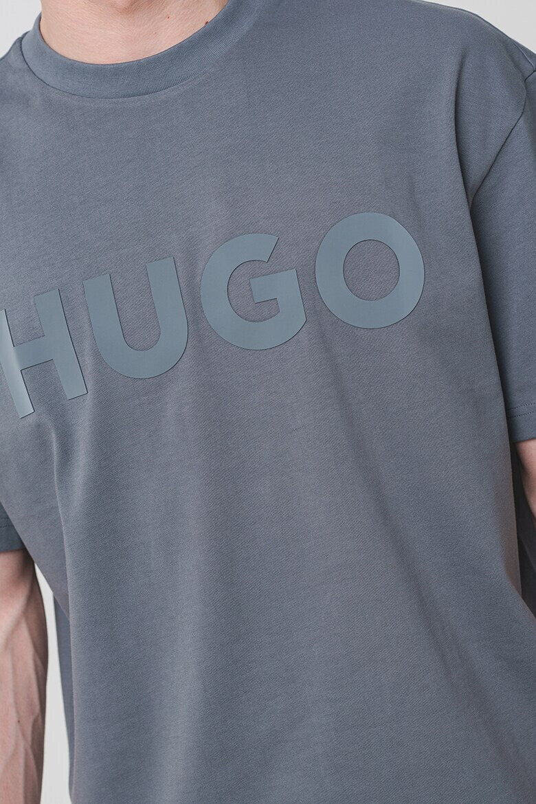 HUGO Свободна тениска с лого - Pepit.bg