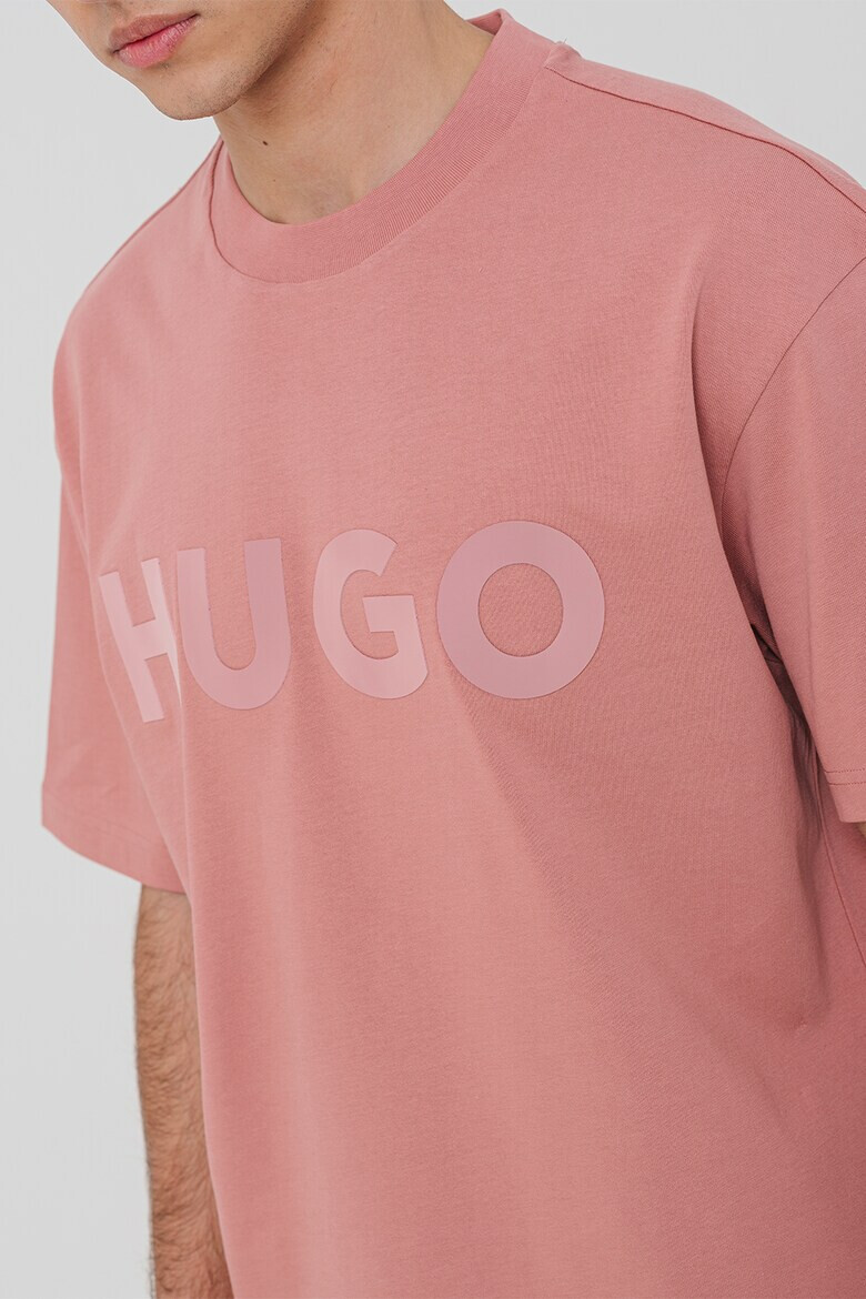 HUGO Свободна тениска с лого - Pepit.bg