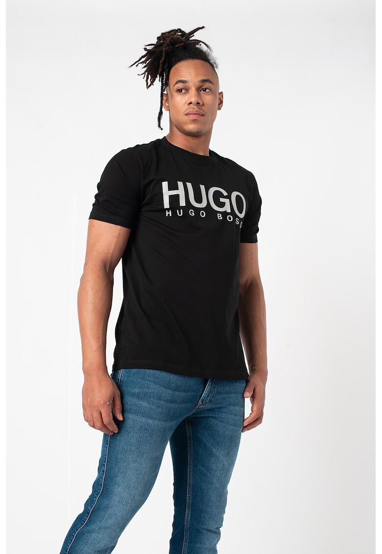 HUGO Тениска Dolive с десен - Pepit.bg