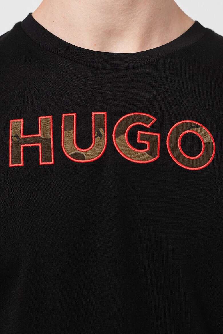 HUGO Тениска с лиосел Camo - Pepit.bg