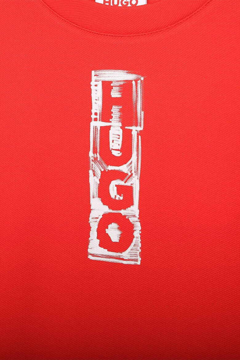 HUGO Тениска с лого - Pepit.bg