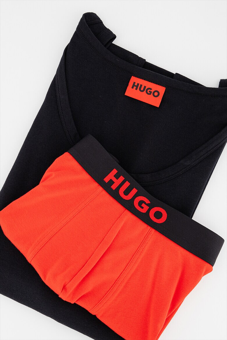 HUGO Топ и боксерки с лого - Pepit.bg