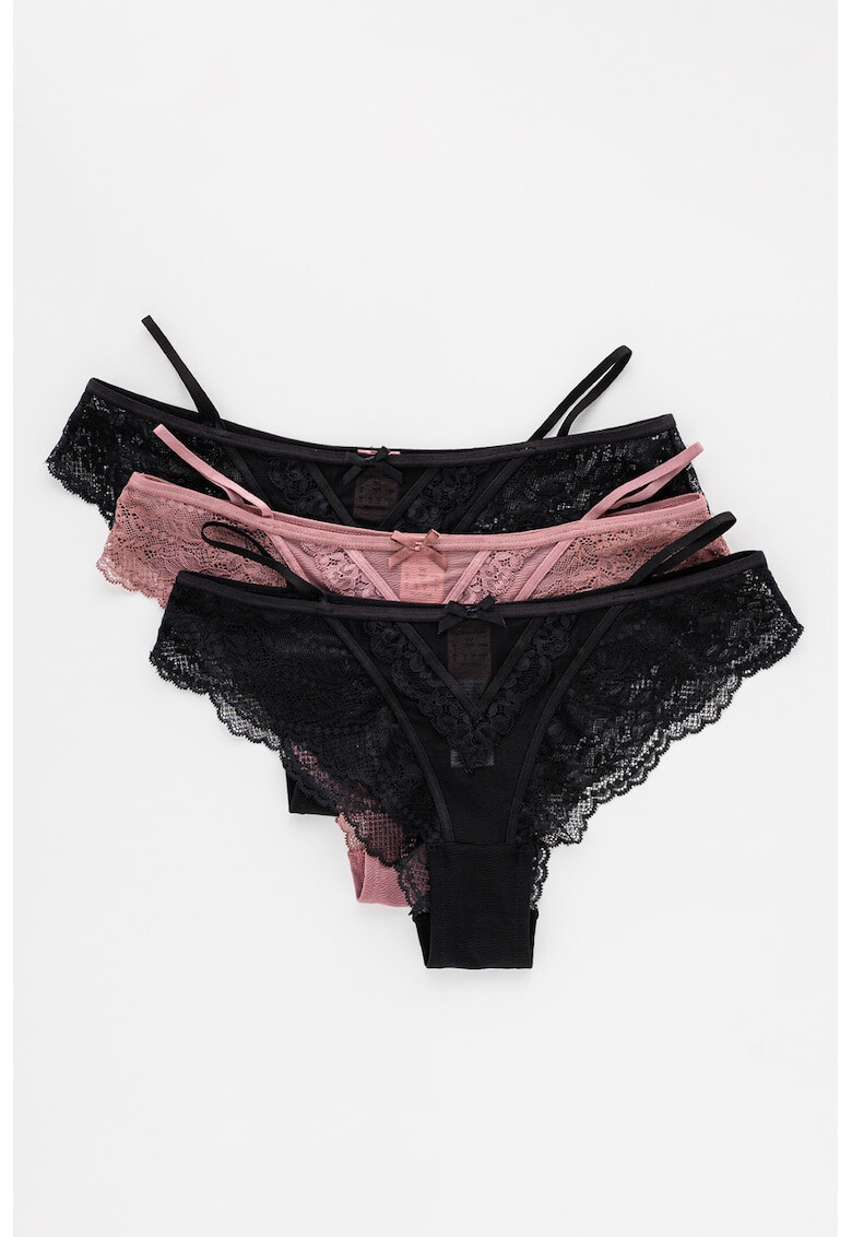 Hunkemoller Бикини тип бразилиана Anna - 3 чифта - Pepit.bg