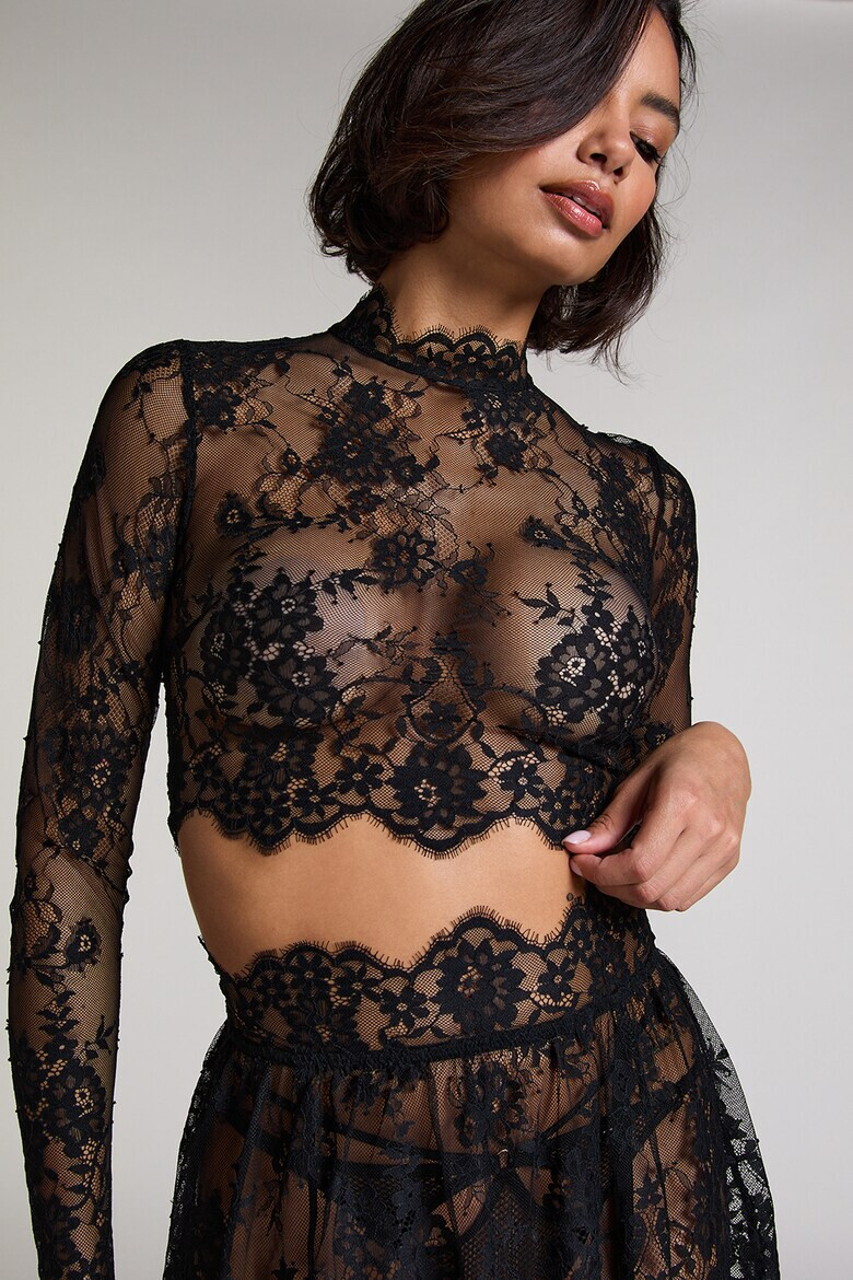 Hunkemoller Дантелен топ Mya - Pepit.bg