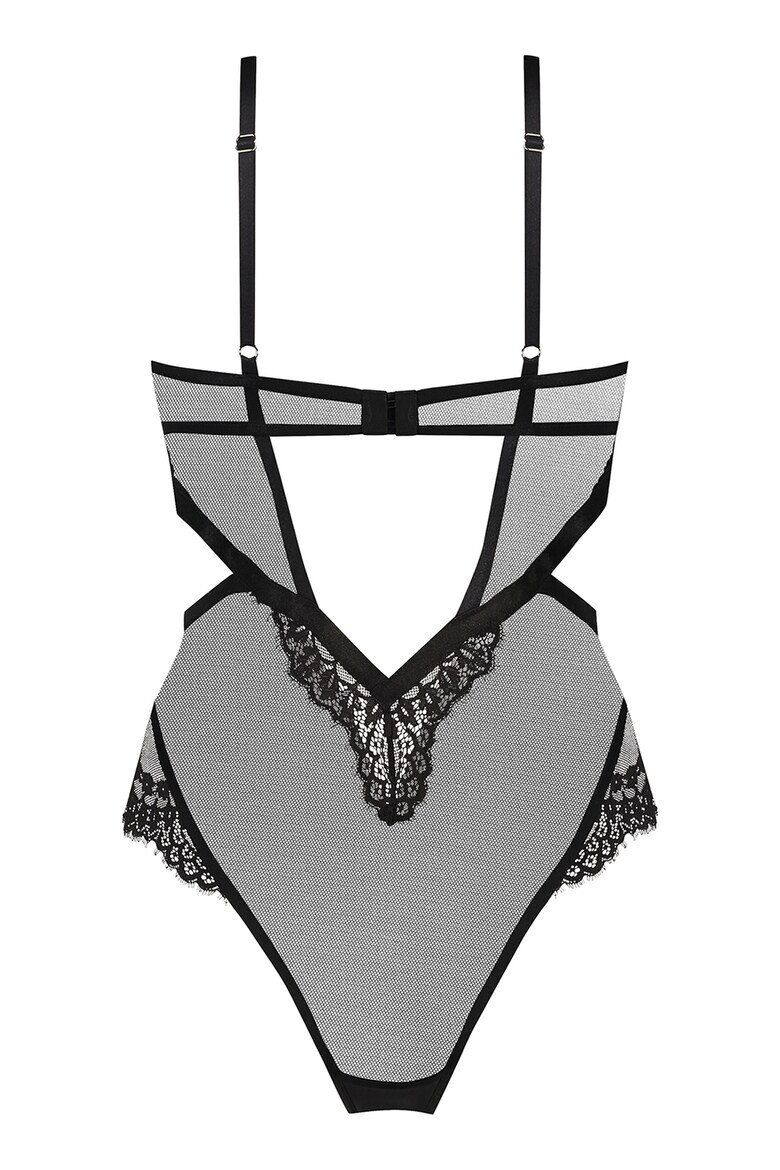 Hunkemoller Дантелно боди Daisy - Pepit.bg