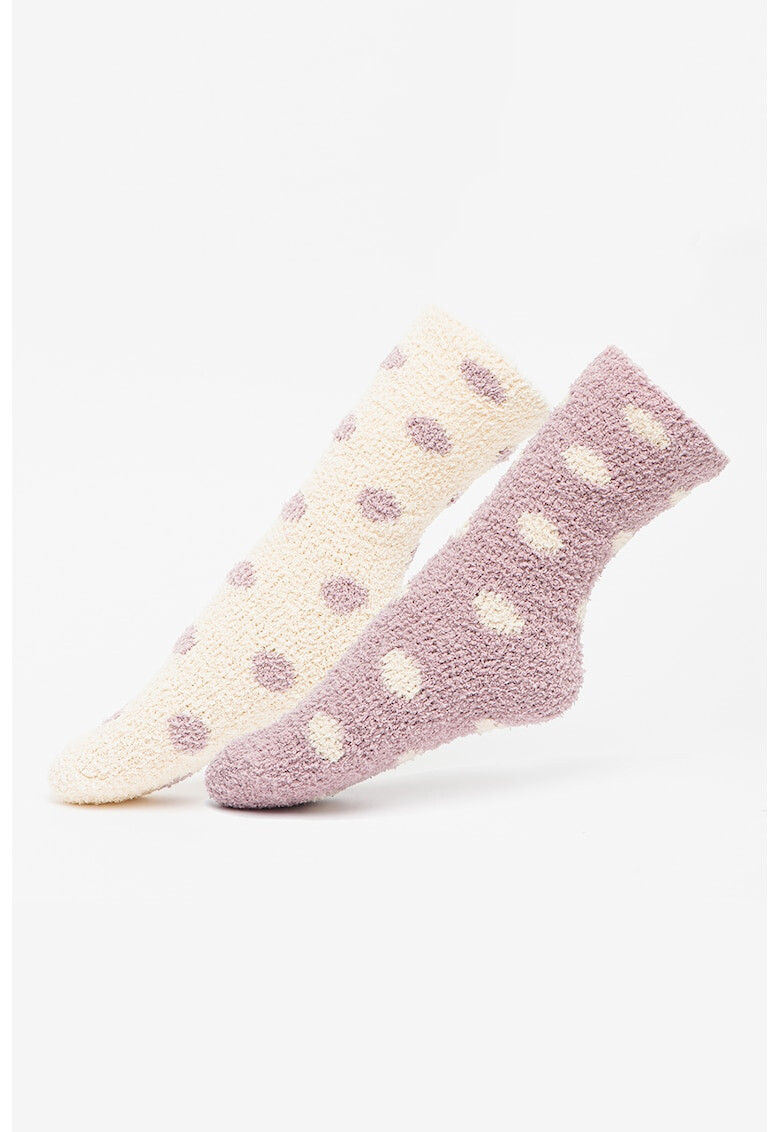 Hunkemoller Мъхести чорапи - 2 чифта - Pepit.bg