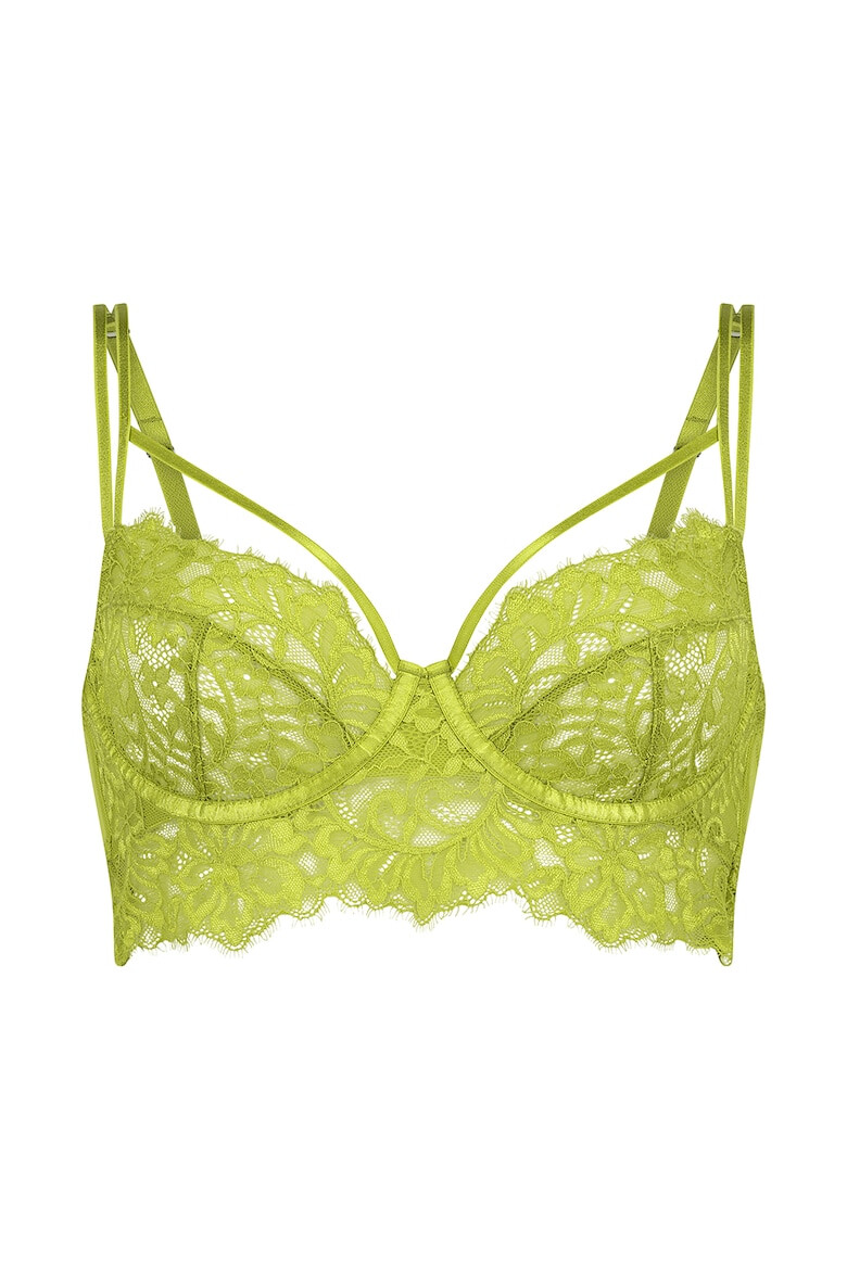 Hunkemoller Сутиен Isabella Longline без подплънки с банели - Pepit.bg