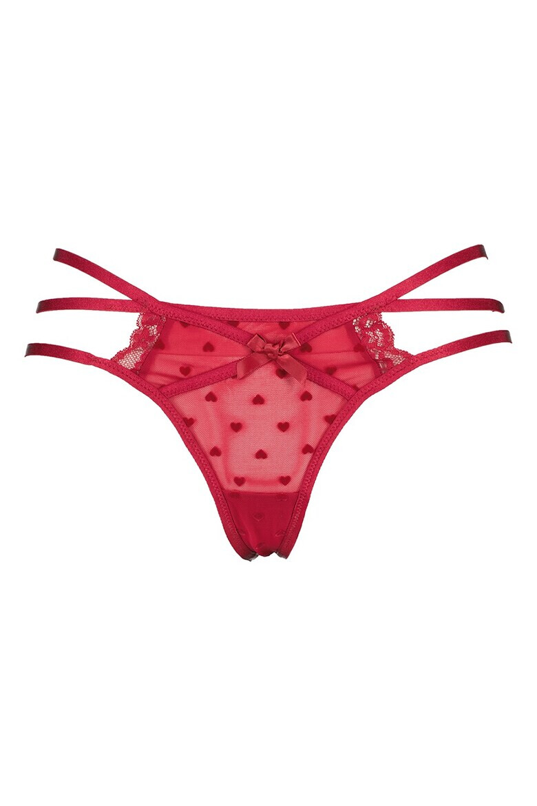 Hunkemoller Танга Melda с декоративни връзки 6 чифта - Pepit.bg