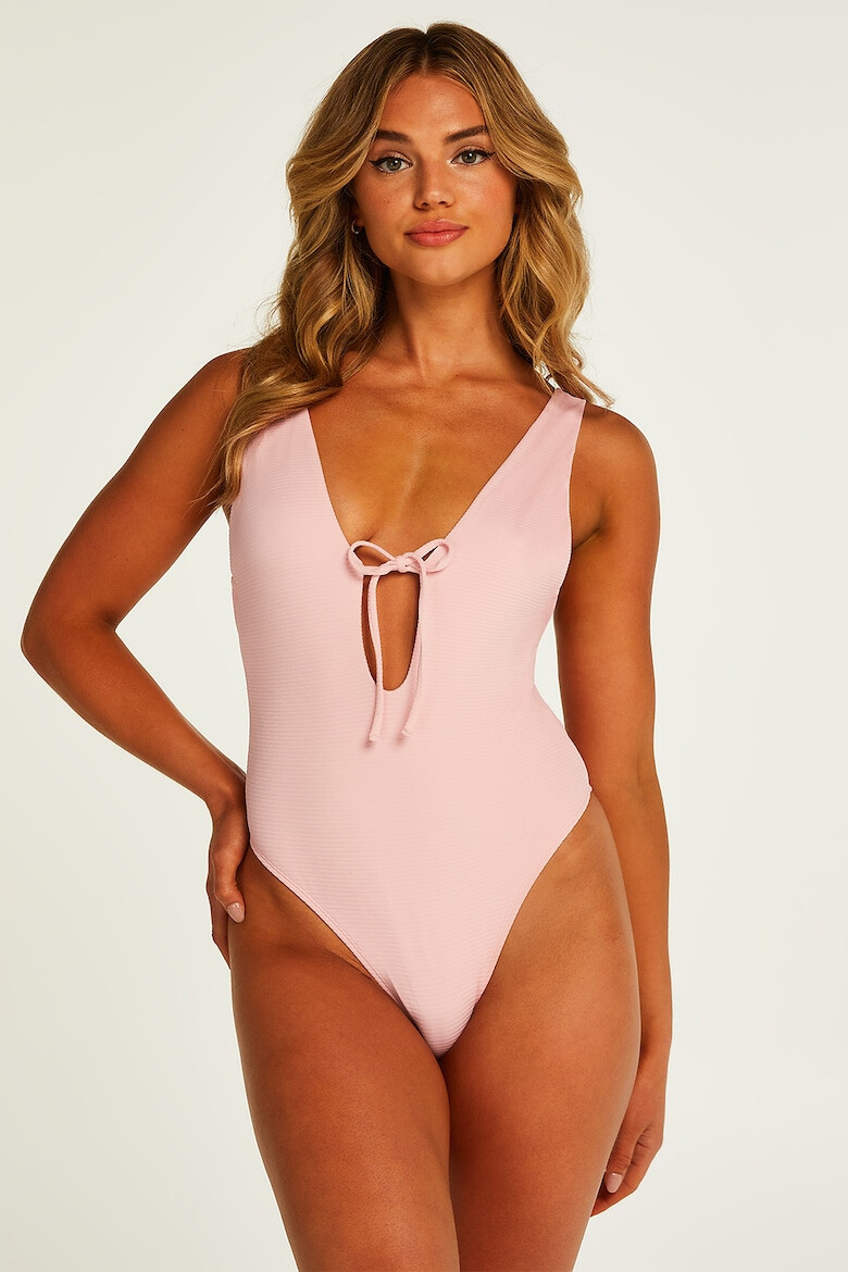 Hunkemoller Цял рипсен бански - Pepit.bg