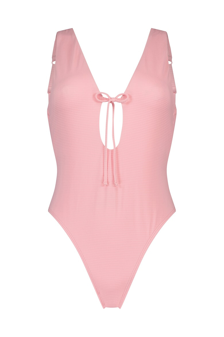 Hunkemoller Цял рипсен бански - Pepit.bg