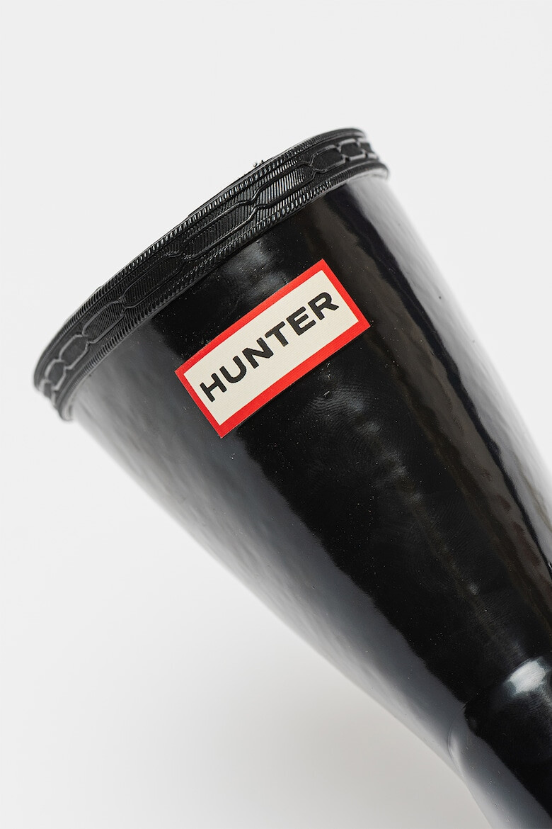 HUNTER Гумени ботуши Classic Gloss - Черен - Pepit.bg