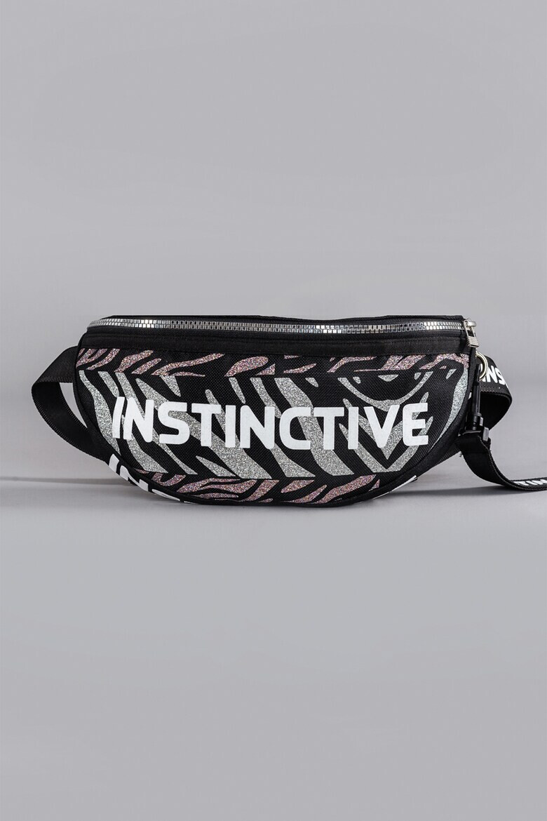 Instinctive Уголемена чанта за кръста Glitter Zebra - Pepit.bg