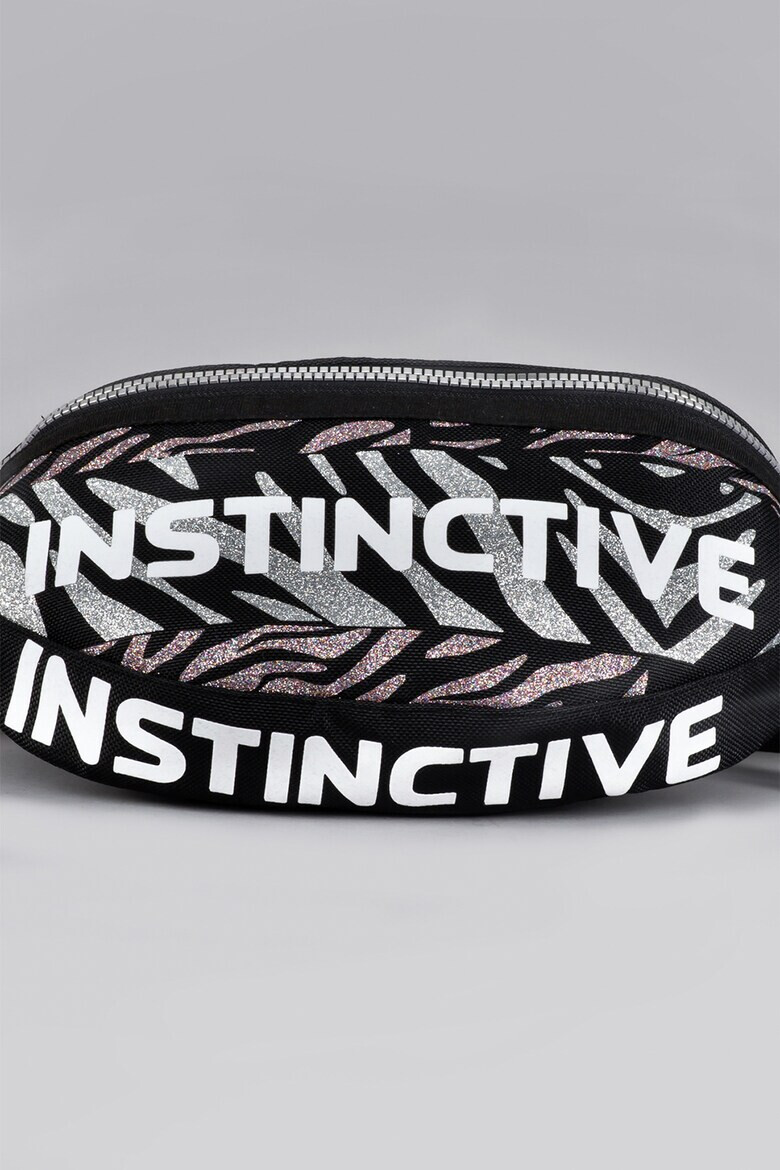 Instinctive Уголемена чанта за кръста Glitter Zebra - Pepit.bg