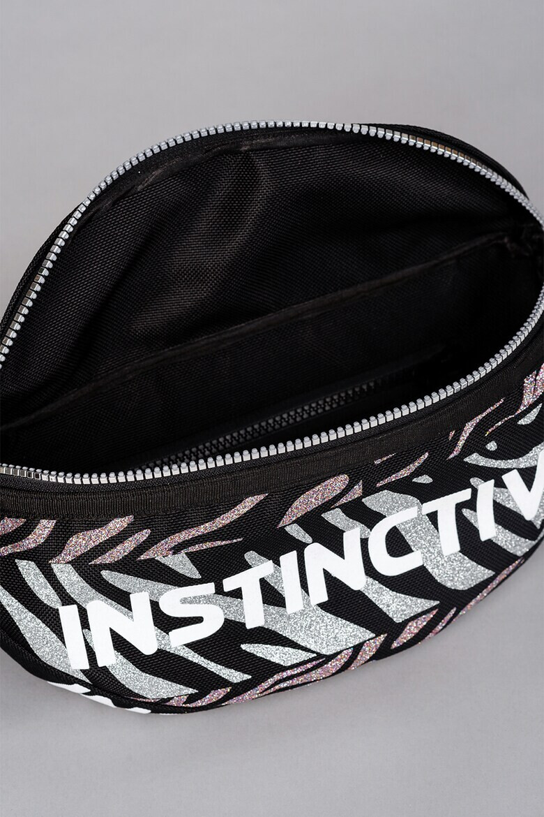 Instinctive Уголемена чанта за кръста Glitter Zebra - Pepit.bg