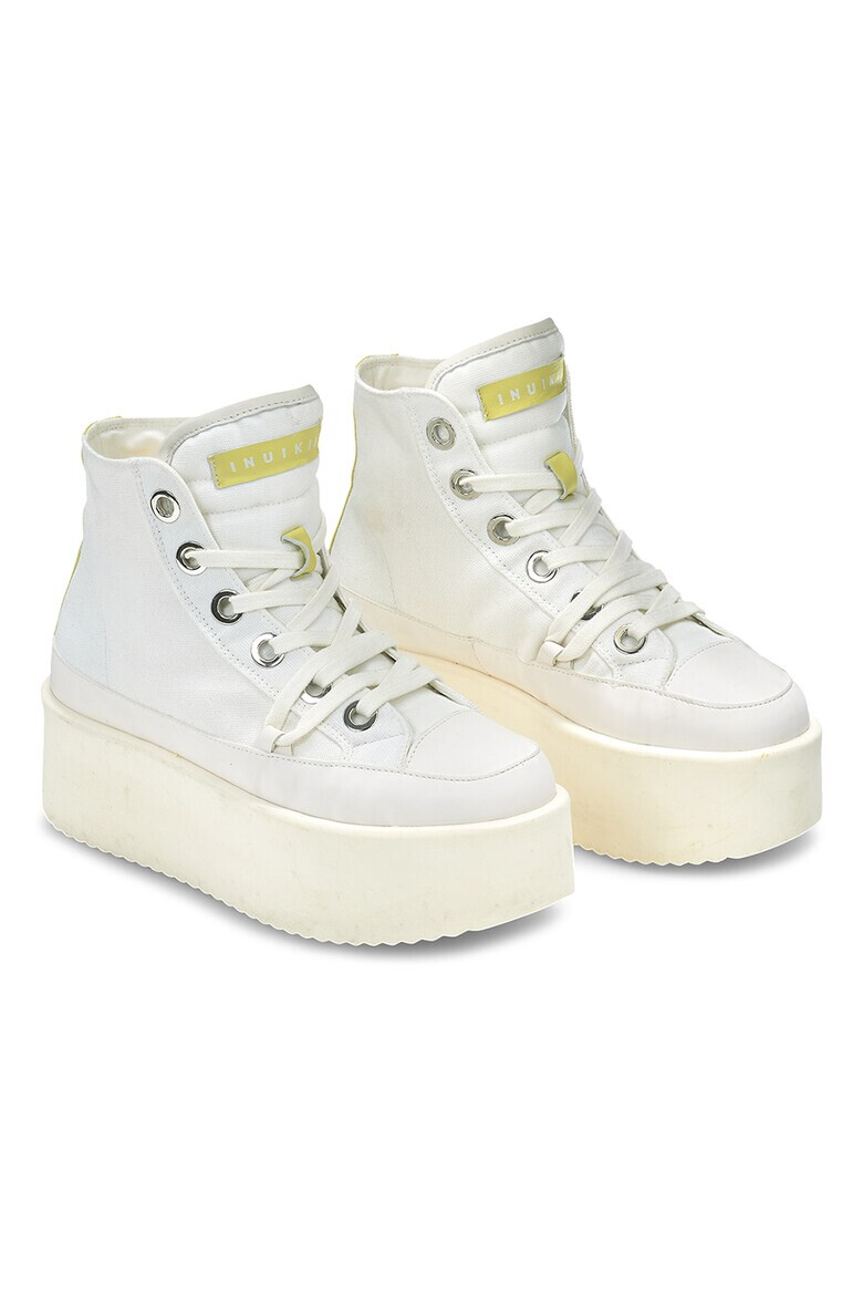 INUIKII Текстилни кецове с равна платформа - Pepit.bg