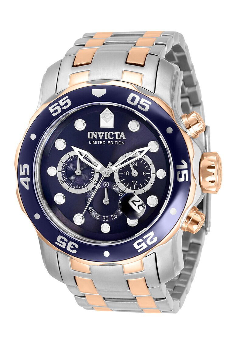 Invicta Двуцветен часовник с хронометър - Pepit.bg