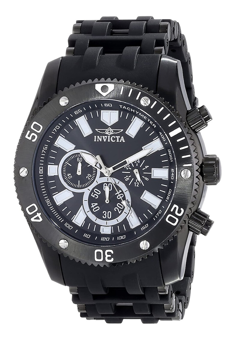 Invicta Иноксов часовник с хронограф - Pepit.bg