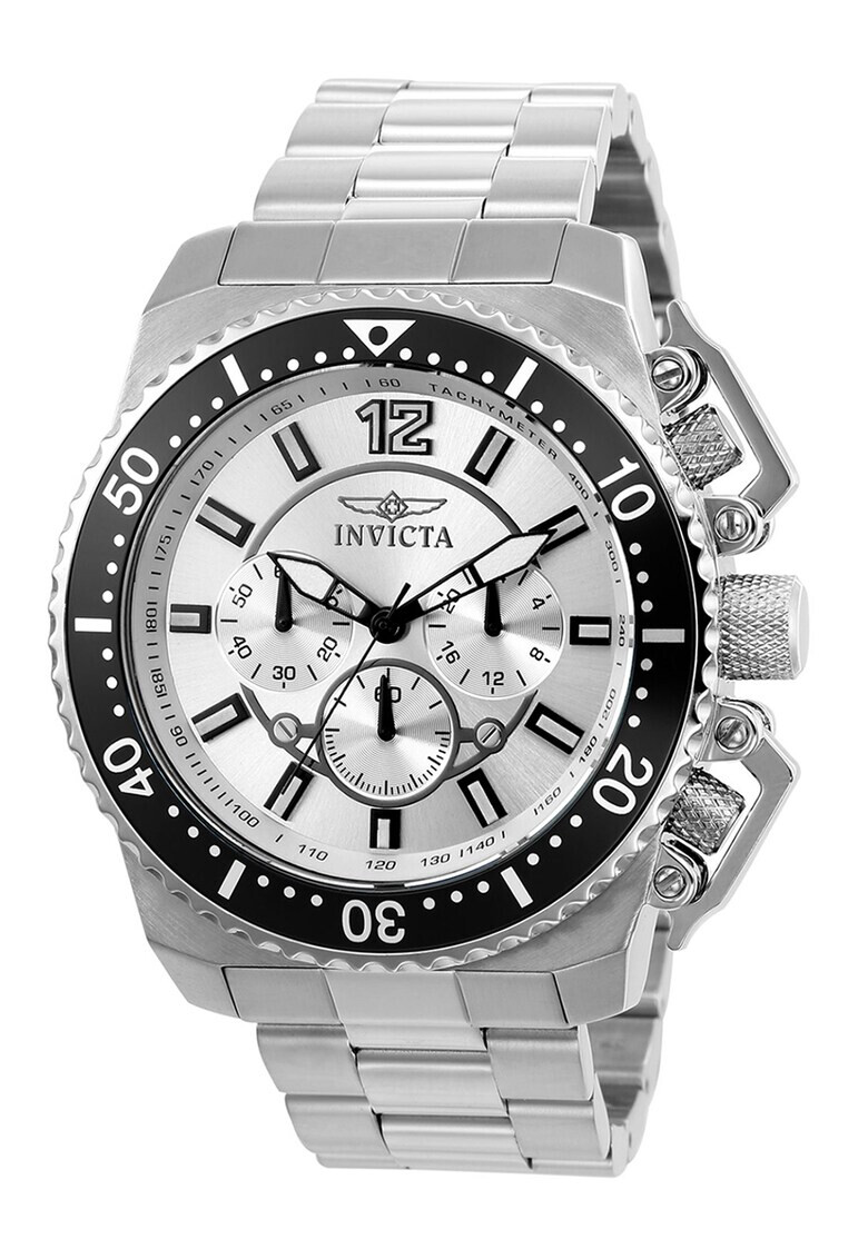 Invicta Иноксов часовник с хронограф - Pepit.bg