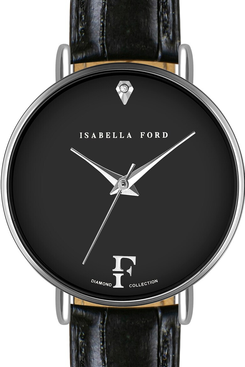 Isabella Ford Часовник с 1 диамант - Pepit.bg