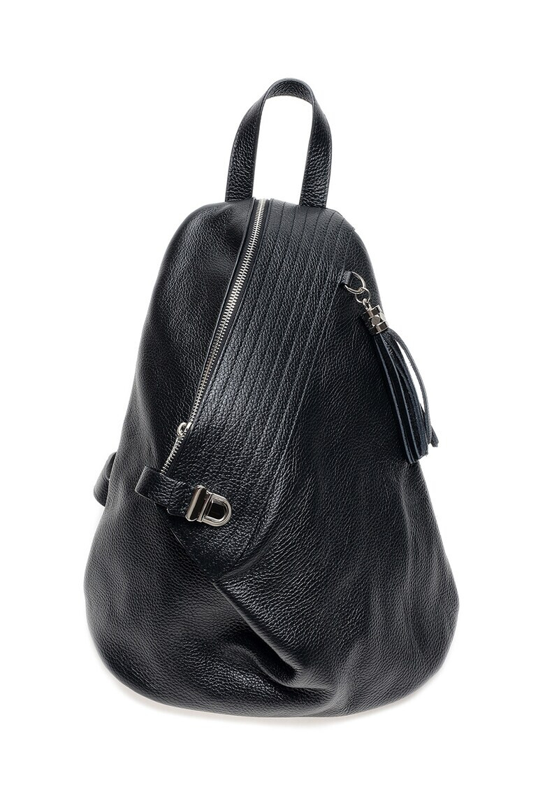 Isabella Rhea Кожена раница с пискюл - Pepit.bg