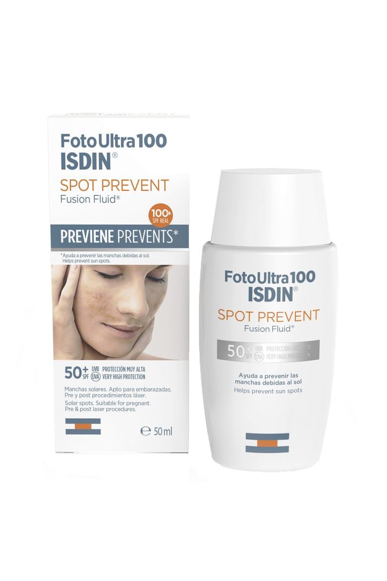 ISDIN Слънцезащитен флуид Fotoultra 100 Spot Prevent SPF 50+ 50 мл - Pepit.bg